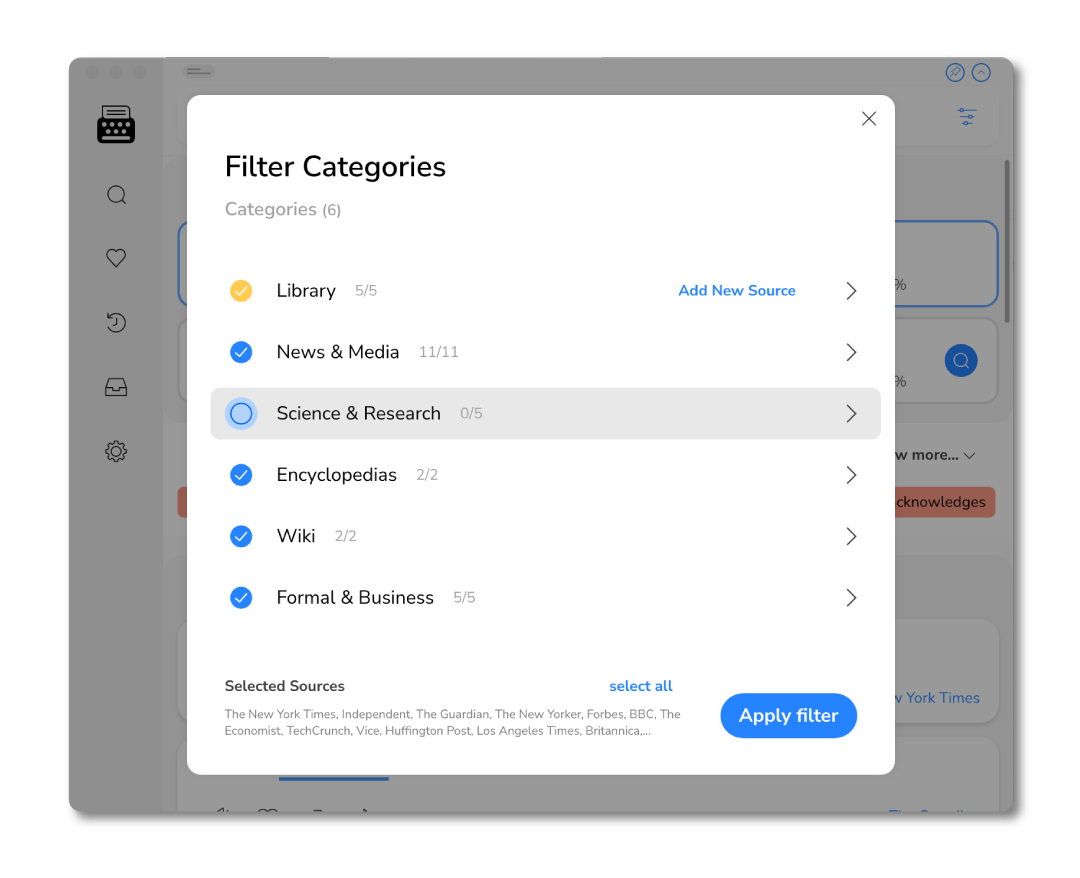 filteractive
