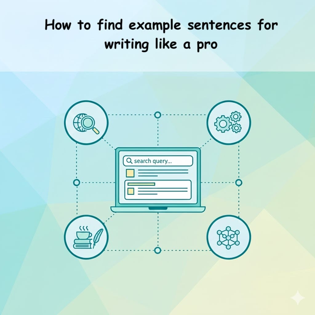 Custom Sentence Examples How to find example sentences for writing like a pro