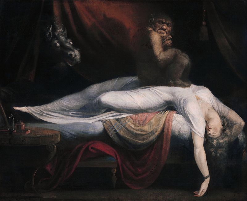 The word nightmare and the creepy story behind it