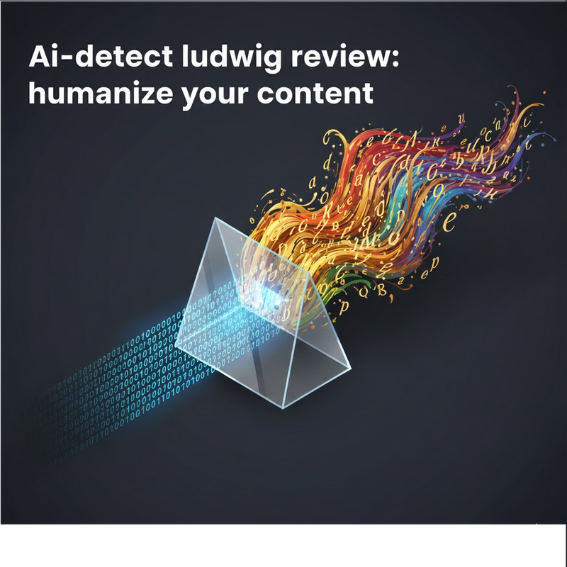 AI-detect ludwig review: humanize your content