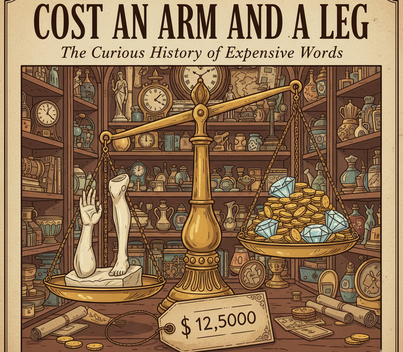 The story behind an idiom: cost an arm and a leg